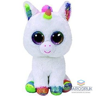 Ty Pluszak Beanie Boos 24 CM biały jednorożec pixy Ty (37157)