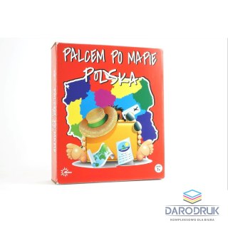 Abino Gra planszowa Palcem po mapie Polska Abino (4183718)