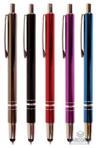Cresco Długopis X22 Carlos Carlos Tauch (mix) wkład niebieski 1,0mm Cresco (451006)