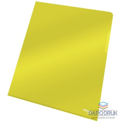 Esselte Ofertówka A4 kolor: żółty typu L 150 mic. Esselte (55431)