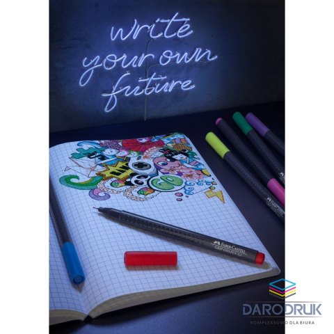 Faber Castell Cienkopis Grip wkład mix 0,4mm 5kol. Faber Castell (151604FC)