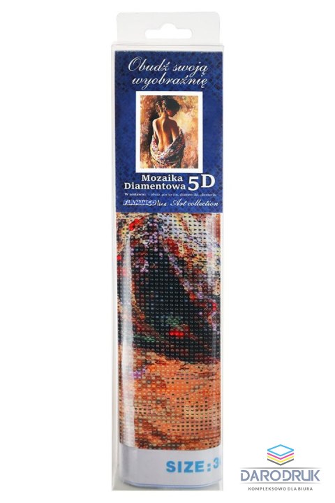 Flamingo Line Zestaw kreatywny Diamentowa mozaika 30x40cm Akt kobiecy Flamingo Line (TSGK80509)