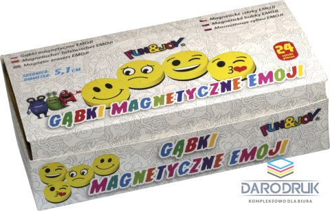 Fun&Joy Ścieracz do tablicy magnetyczna Fun&Joy (EMOJI)
