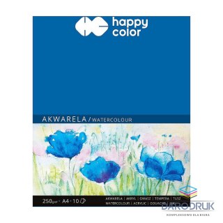 Happy Color Blok artystyczny akwarelowy młody artysta A4 250g 10k Happy Color (HA 3725 2030-A10)