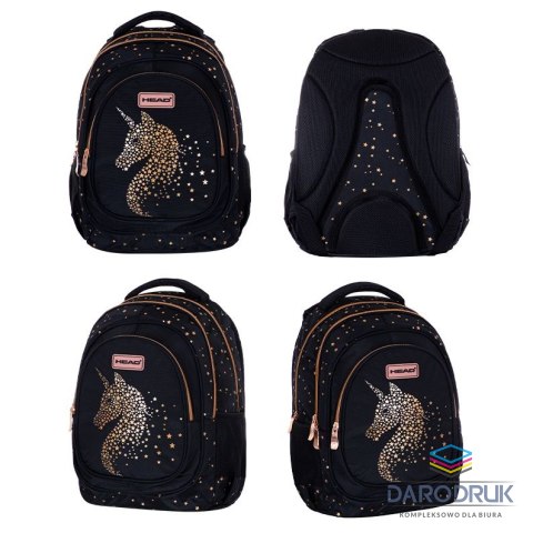 Head Plecak Golden effect classy gold Head (502023084)