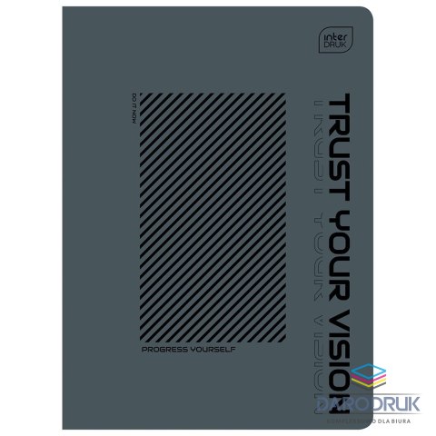 Interdruk Zeszyt A5 MAT+UV 60k. 70g krata Interdruk