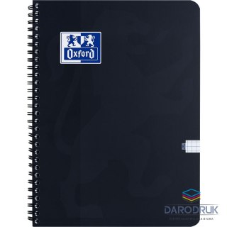 Oxford Notes (notatnik) A4 czarny 80k. krata Oxford (400192076)