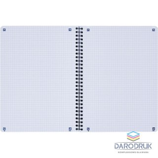 Oxford Notes (notatnik) A4 czarny 80k. krata Oxford (400192076)
