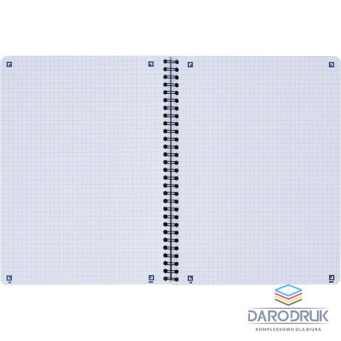Oxford Notes (notatnik) A4 czarny 80k. krata Oxford (400192076)
