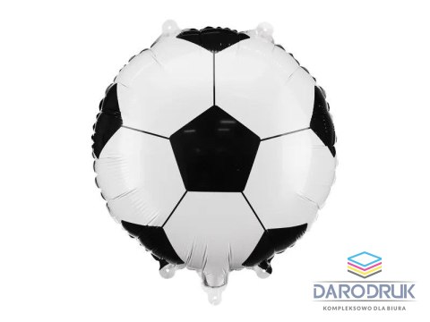 Partydeco Balon foliowy piłka nożna 18cal Partydeco (FB293)