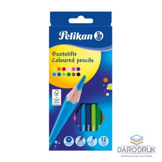 Pelikan Kredki ołówkowe PN724005 12 kol. Pelikan (100401614)