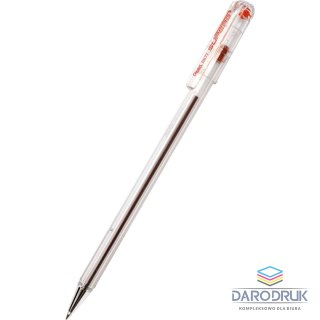 Pentel Długopis BKL77 SUPERB wkład czerwony 0,7mm Pentel (BKL77)