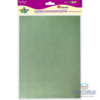 Titanum Papier metalizowany Craft-Fun Series samoprzylepny glamour mix kol. [mm:] 200x300 Titanum (ZT001)