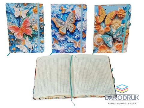 Adar Notes (notatnik) A5 motylki krata Adar (588769)