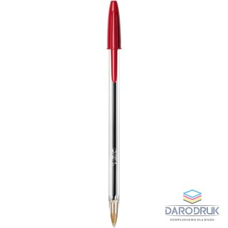 Bic Długopis olejowy Cristal wkład czerwony 1,0mm Bic