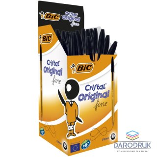 Bic Długopis wkład czarny 0,8mm Bic (872731)