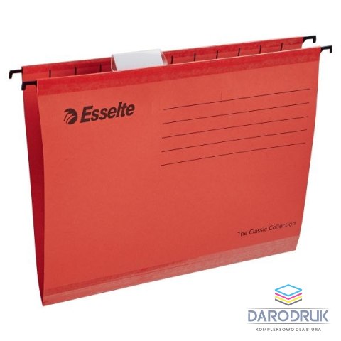 Esselte Teczka zawieszkowa A4 PENDAFLEX czerwony karton 210g Esselte (90316)
