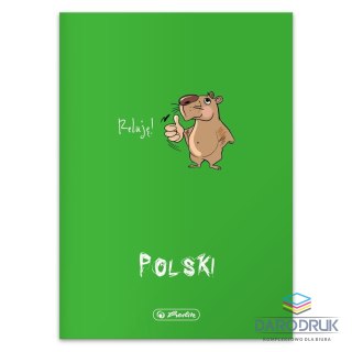 Herlitz Zeszyt A5 J.polski Eco PP 9500004 60k. 70g kratka Herlitz (400198109)