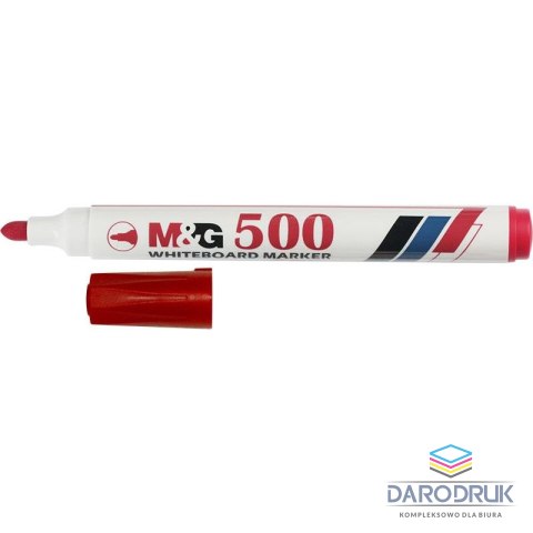 M&G Marker suchościeralny wkład czerwony 1,0-2,0mm okrągła końcówka M&G (AWM26173330100H)