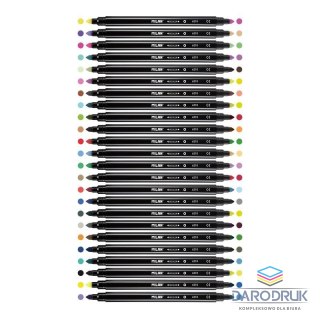 Milan Flamaster bicolor 24 szt 48 kol. Milan (06121024)