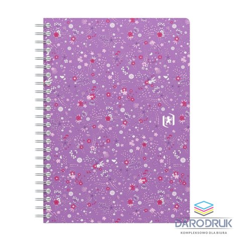 Oxford Notes (notatnik) A5 Floral 60k. linia [mm:] 158x210 Oxford (400094953)