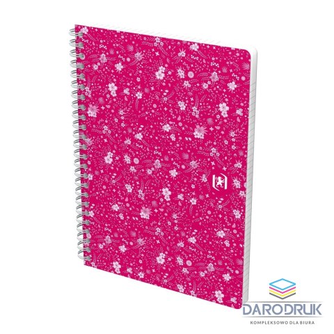 Oxford Notes (notatnik) A5 Floral 60k. linia [mm:] 158x210 Oxford (400094953)