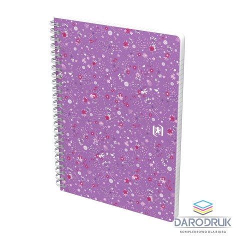 Oxford Notes (notatnik) A5 Floral 60k. linia [mm:] 158x210 Oxford (400094953)