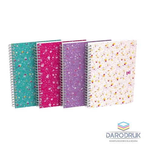 Oxford Notes (notatnik) A5 Floral 60k. linia [mm:] 158x210 Oxford (400094953)
