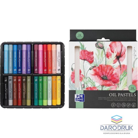 Oxford Pastele olejne Artistic 24 kol. Oxford (400184263)