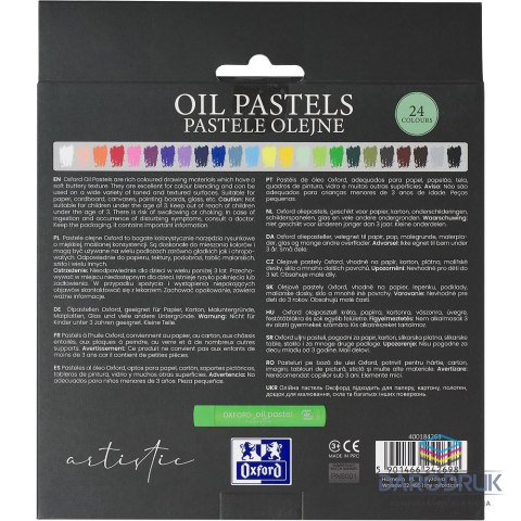 Oxford Pastele olejne Artistic 24 kol. Oxford (400184263)