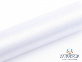 Partydeco Organza Gładka, biały, 0,16 x 9m 150x9 [mm x m] biała Partydeco (ORP16-008)
