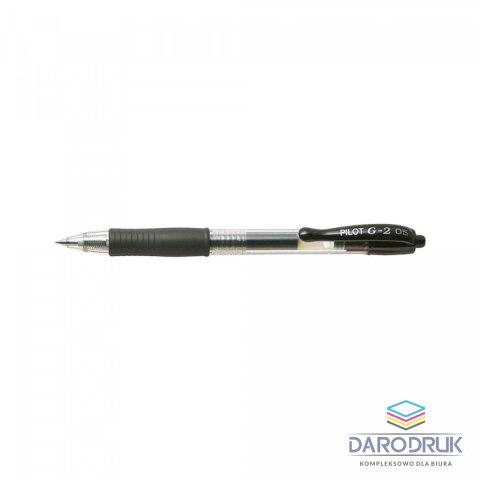 Pilot Długopis żelowy G2 wkład czarny 0,25mm Pilot (PIBLG2-B-BOX-20)