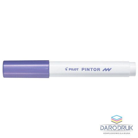 Pilot Marker specjalistyczny PINTOR metaliczny wkład fioletowy metaliczny Fmm Pilot (PISW-PT-F-MV)