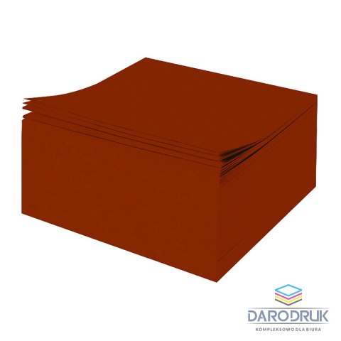 Protos Kostka papierowa Origami brązowy [mm:] 84x84x 30 Protos