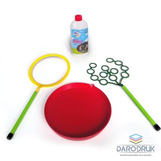Tm Toys Bańki mydlane Fru blu duży zestaw + zapas płynu 0,5l Tm Toys (DKF9477)