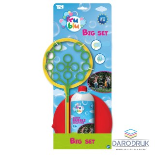 Tm Toys Bańki mydlane Fru blu duży zestaw + zapas płynu 0,5l Tm Toys (DKF9477)