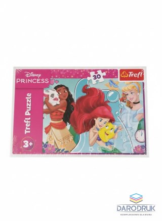Trefl Puzzle Princess Psiaki w akcji 30 el. Trefl (18323)
