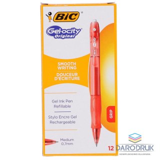 Bic Długopis żelowy wkład czerwony 0,35mm Bic