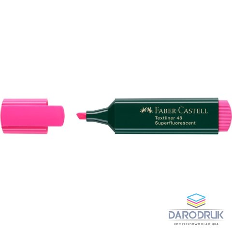 Faber Castell Zakreślacz wkład różowy 5,2mm Faber Castell (154828)