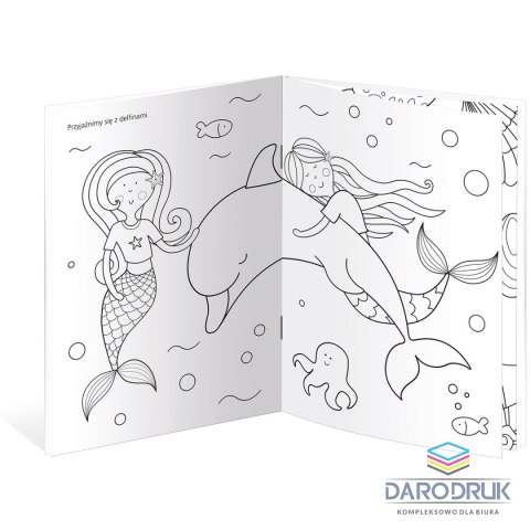 Interdruk Kolorowanka Oastelowe A4 16 z naklejkami Interdruk (5902277312105)
