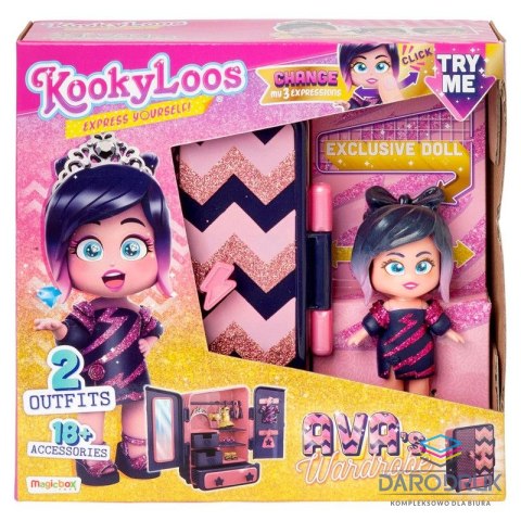 Orbico Sp. Z O.o. Lalka Kookyloos Avas Wardrobe PlaySet Orbico Sp. Z O.o. (PKLSP114IN60)