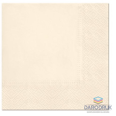 Paw Serwetki beżowy bibuła [mm:] 330x330 Paw (SDL111501)
