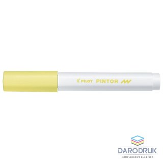 Pilot Marker specjalistyczny PINTOR pastelowy wkład żółty Fmm Pilot (PISW-PT-F-PY)