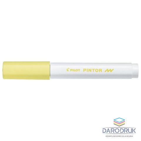 Pilot Marker specjalistyczny PINTOR pastelowy wkład żółty Fmm Pilot (PISW-PT-F-PY)