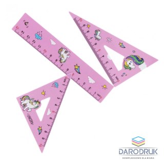 Starpak Komplet geometryczny Unicorn 3 el. Starpak (538972)