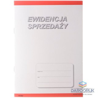 Stolgraf Druk offsetowy A5 Ewidencja sprzedaży A5/20 16k. Stolgraf (P18)