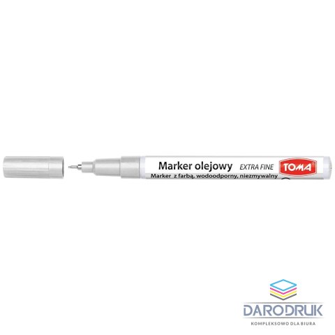 Toma Marker olejowy extra fine wkład srebrny 0,9mm Toma (TO-442 9 4)