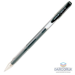 Uni Długopis żelowy UNI UM-100 czarny