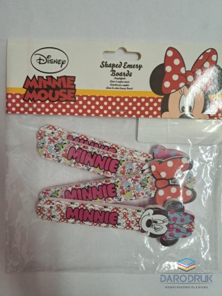 Amscan Zestaw piękności pilniczki papierowe Minnie Mouse, 4 szt. Amscan (9903456)