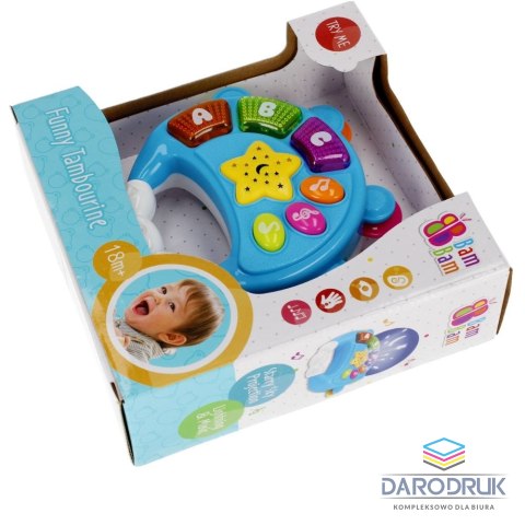 Bam Bam Zabawka dźwiękowa tamburynek Bam Bam (515006)